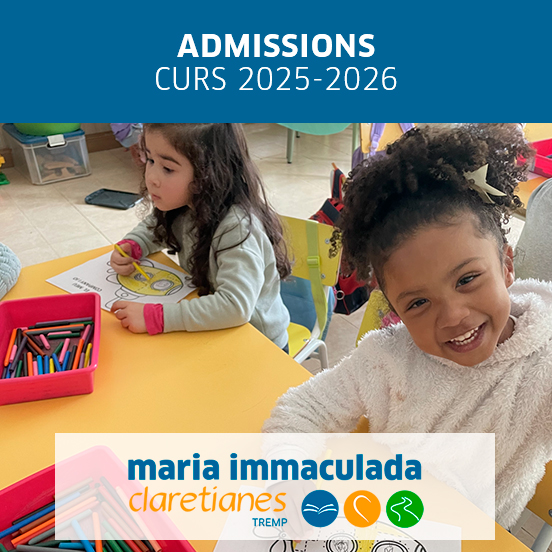 Admissions per al proper curs lectiu Admissions per al proper curs lectiu